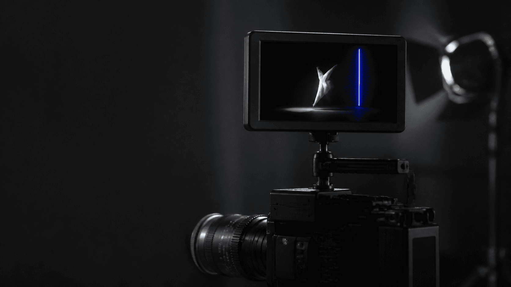 Dark technical filmmaking setup used as temporary FPV project media